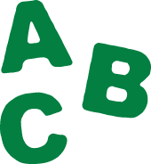 アルファベットのアイコン